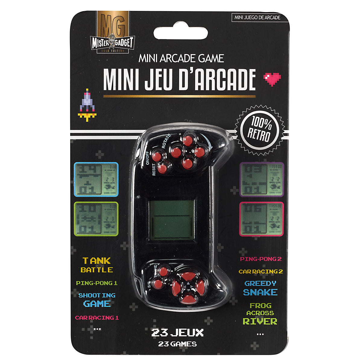 JEU D'ARCADE MANETTE 23 JEUX