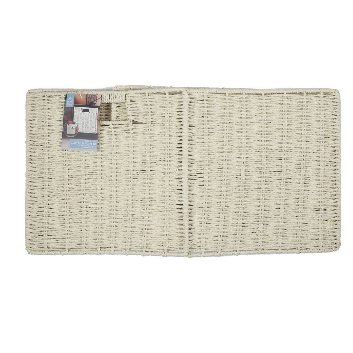 CUBE DE RANGEMENT TRESSE PLIABLE