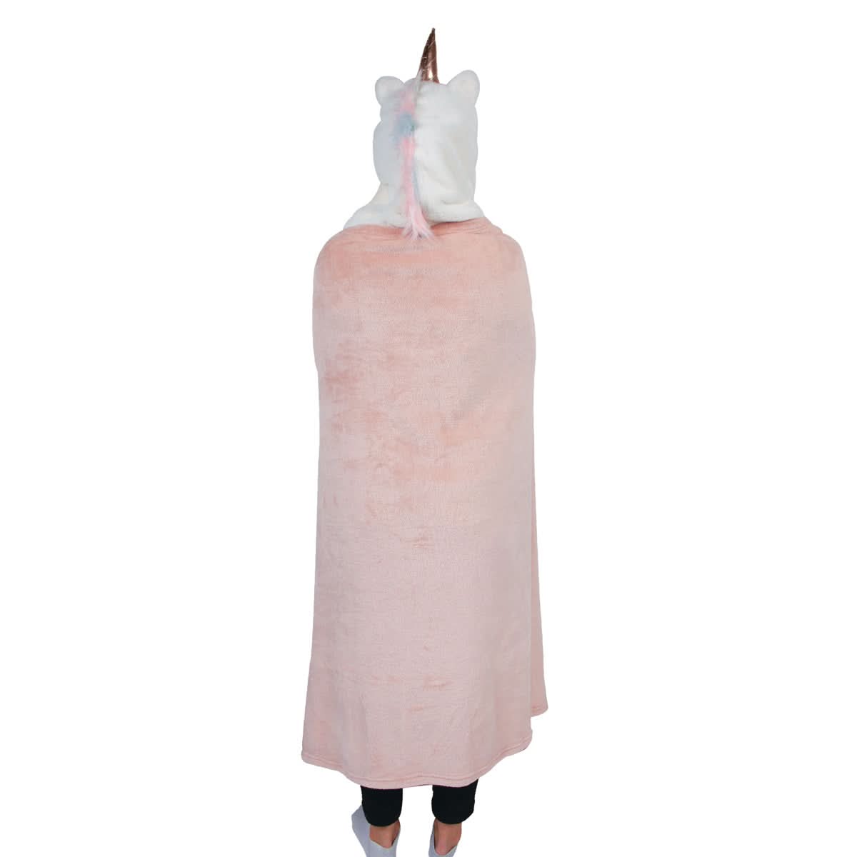 PLAID A CAPUCHE LICORNE