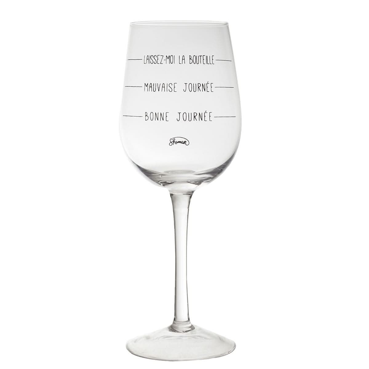 VERRE A VIN HUMEUR DU JOUR