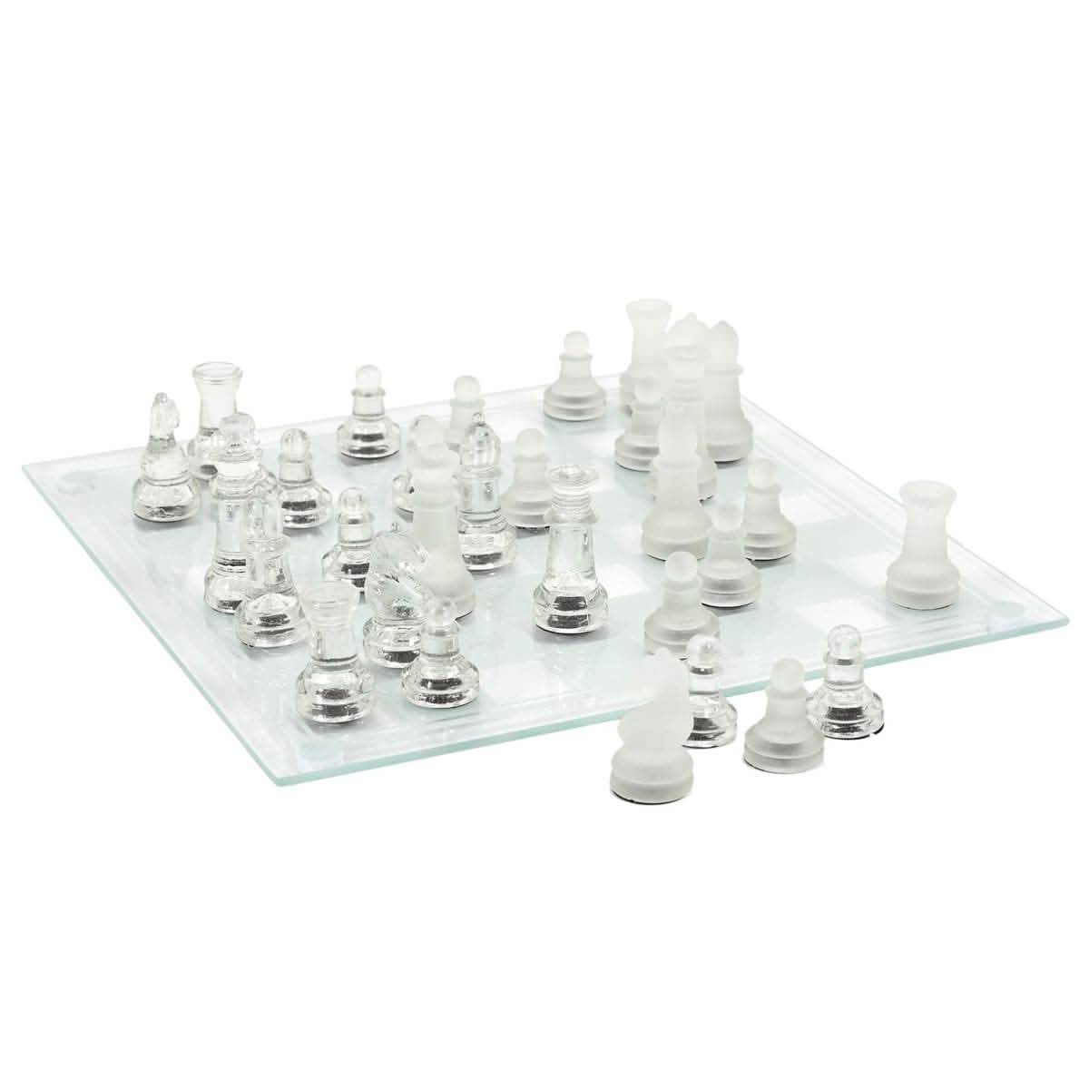 JEU D ECHECS EN VERRE