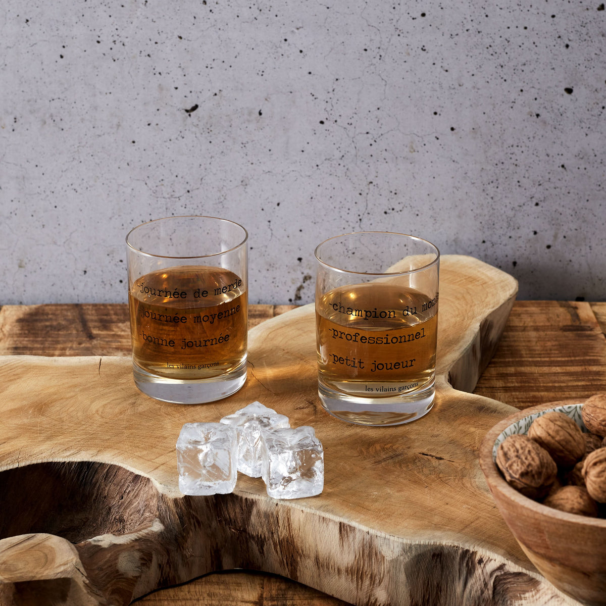 COFFRET DE 2 VERRES A WHISKY