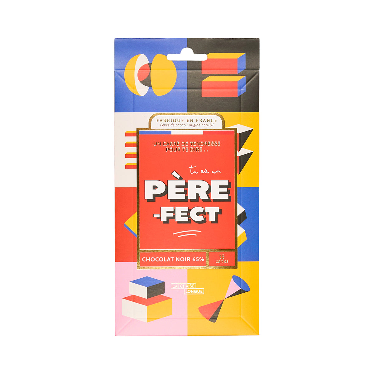 CARRES DE CHOCOLAT NOIR PERE-FECT