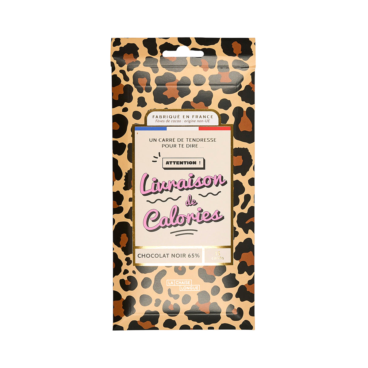 CARRES DE CHOCOLAT NOIR LIVRAISON DE CALORIES