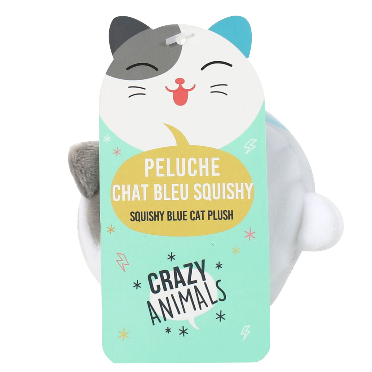 MINI SQUISHY CHAT BLEU