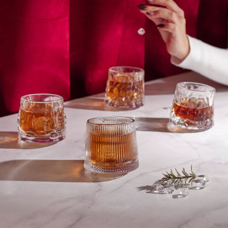 COFFRET DE 4 VERRES CULBUTO TWIST