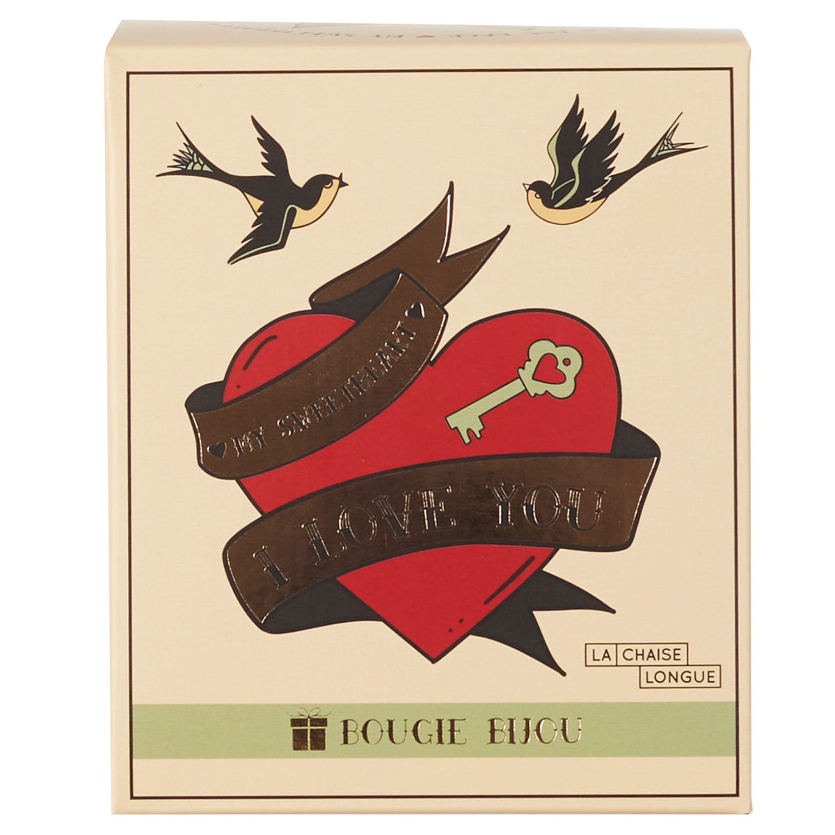 BOUGIE BIJOU TATOO LOVE