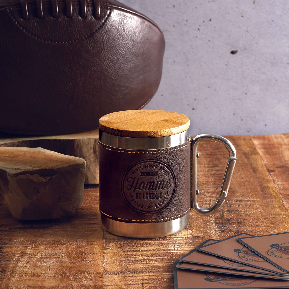 MUG MOUSQUETON HOMME DE LEGENDE