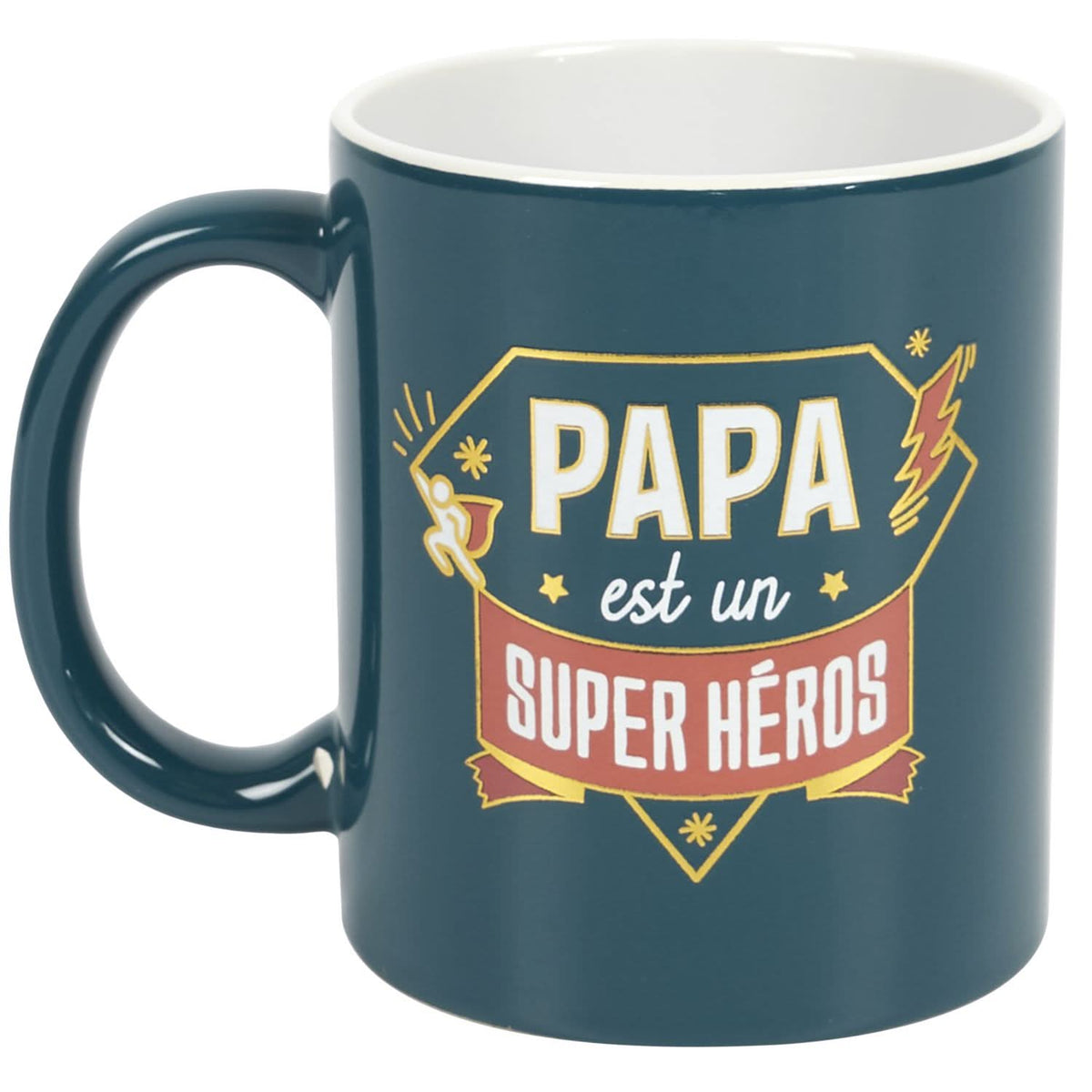 MUG PAPA SUPER HEROS