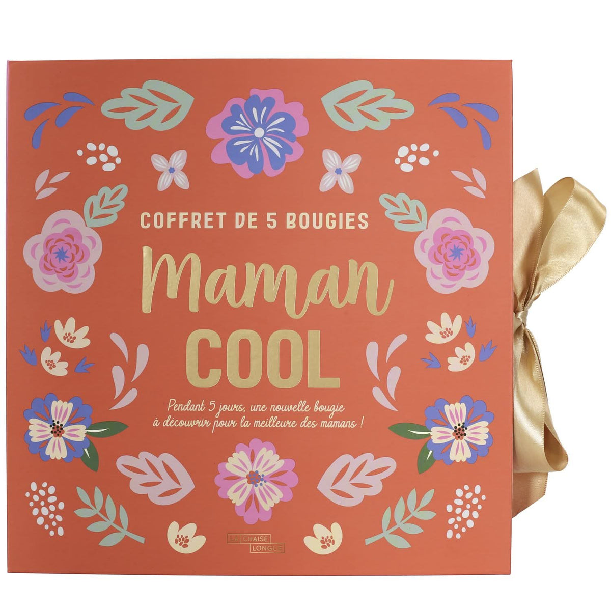 COFFRET DE 5 BOUGIES MAMAN