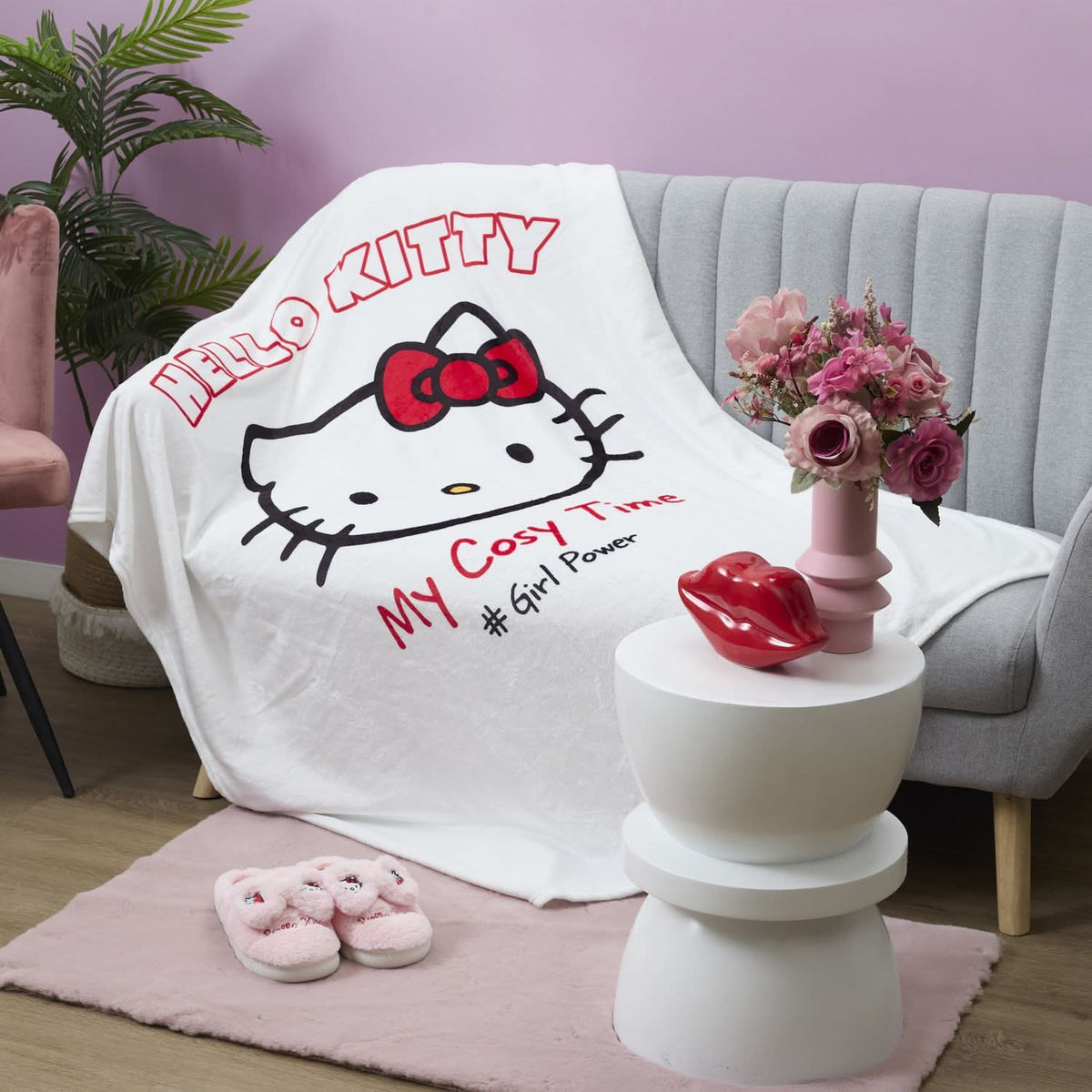 PLAID HELLO KITTY