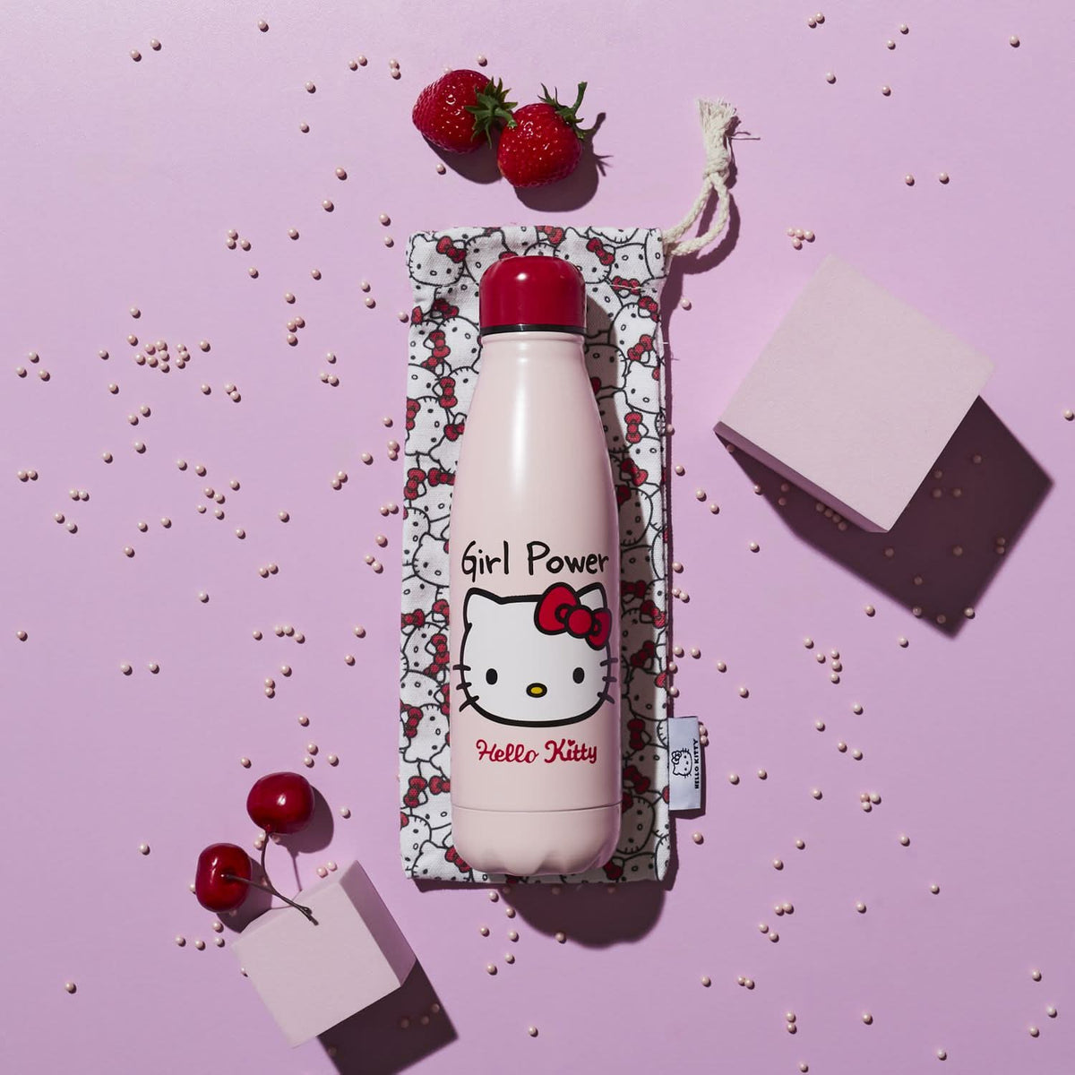 BOUTEILLE ISOTHERME HELLO KITTY GIRL POWER