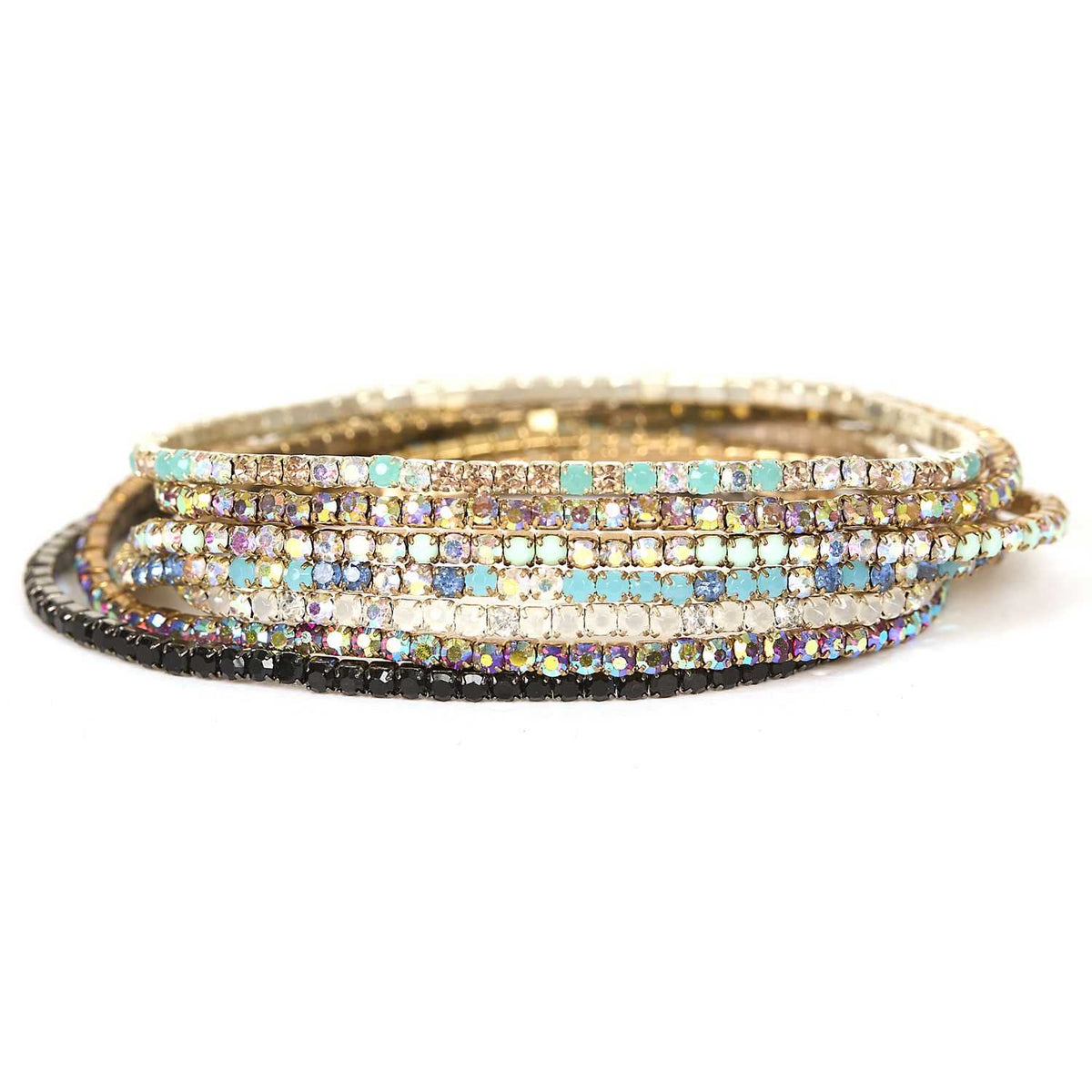 BRACELETS SEMAINIER STRASS LOLLA