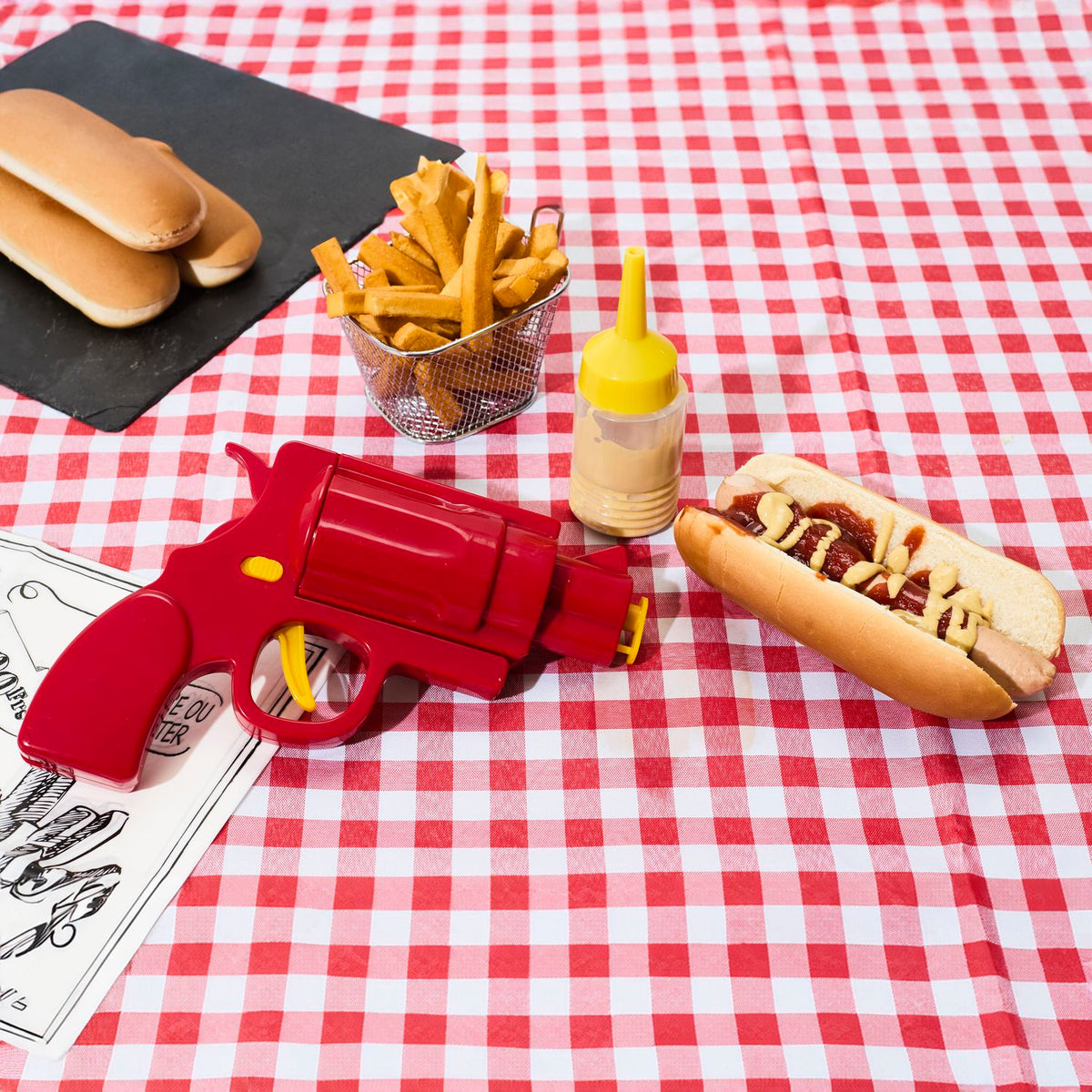 PISTOLET A SAUCES SNACKING
