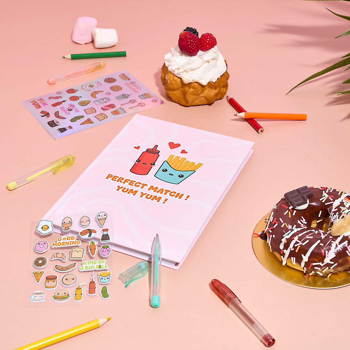 MON COFFRET DE PAPETERIE YUMMY