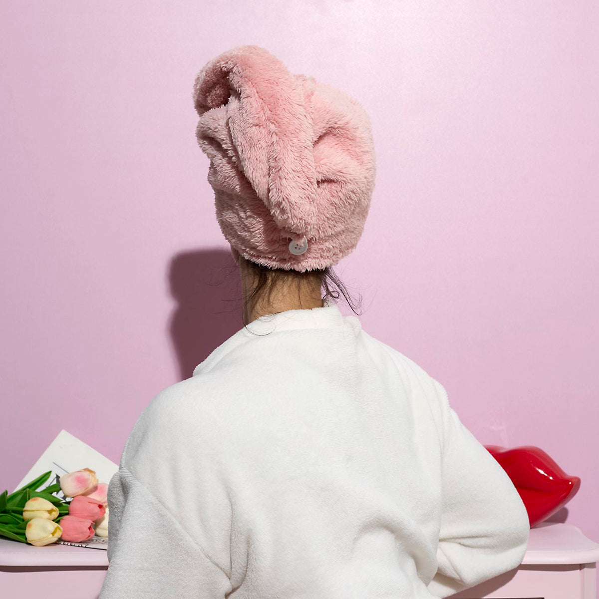 SERVIETTE CHEVEUX LES COQUETTES