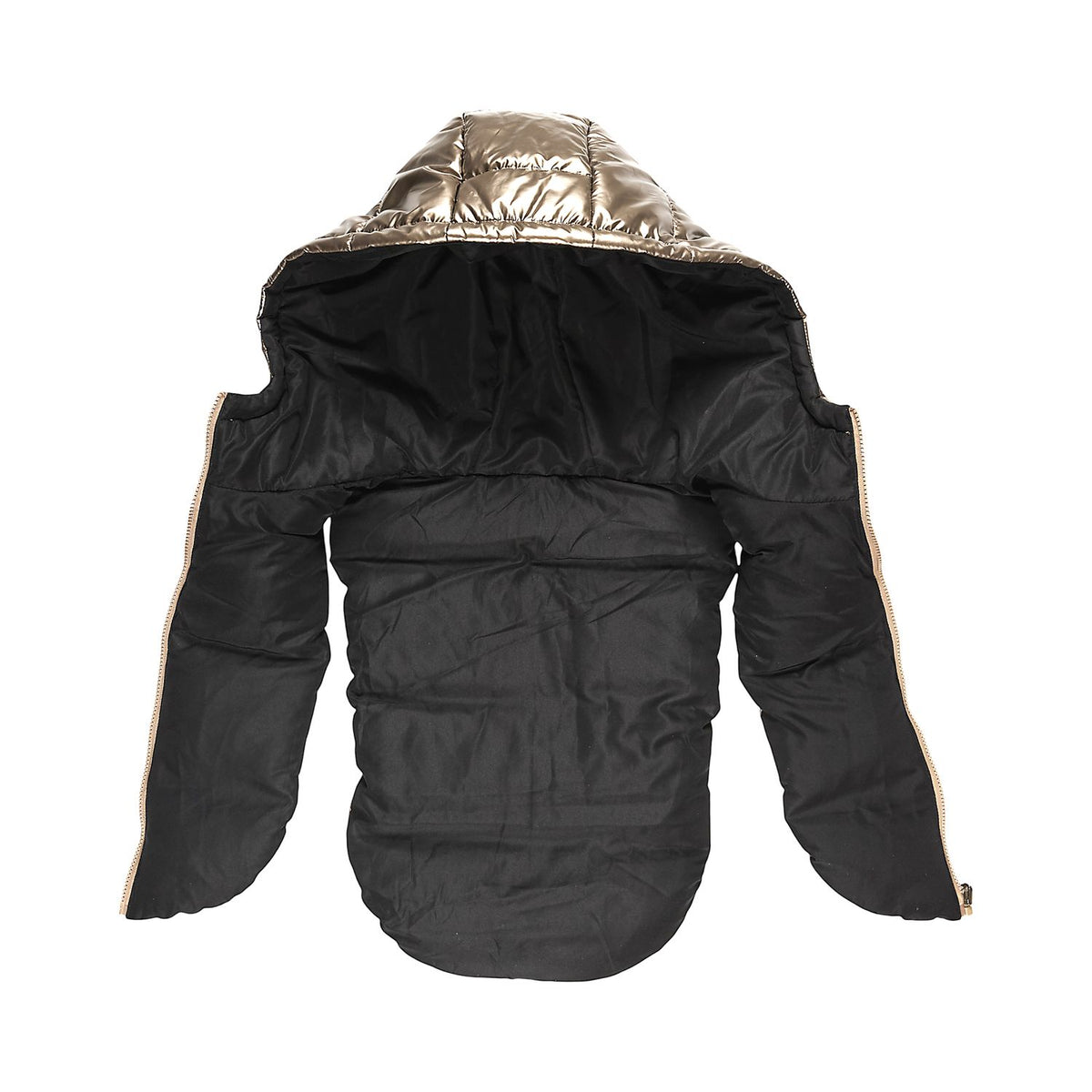 CAPUCHE DOUDOUNE REVERSIBLE GOLD
