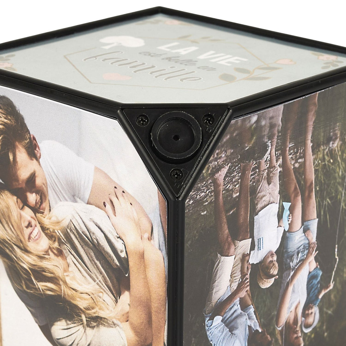 CADRE PHOTO CUBE ROTATIF ORBIT