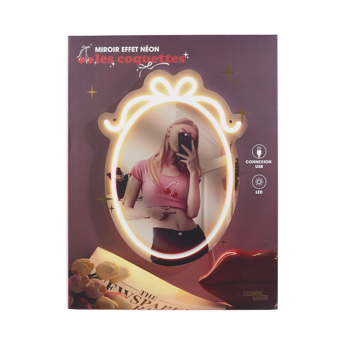 MIROIR NEON COQUETTE