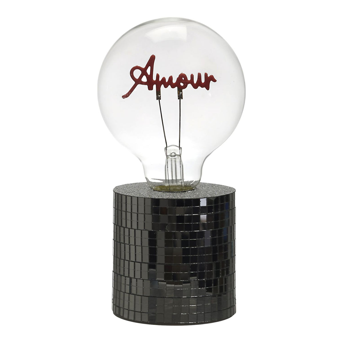 LAMPE AMPOULE DISCO AMOUR