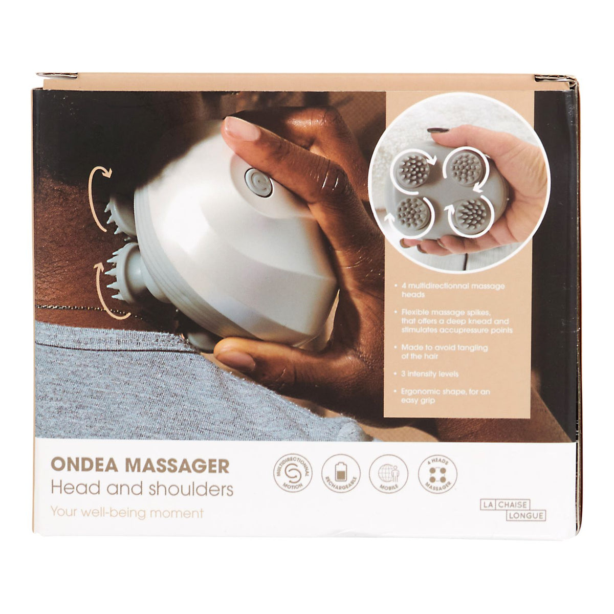 MASSEUR DE TETE VIBRANT ONDEA