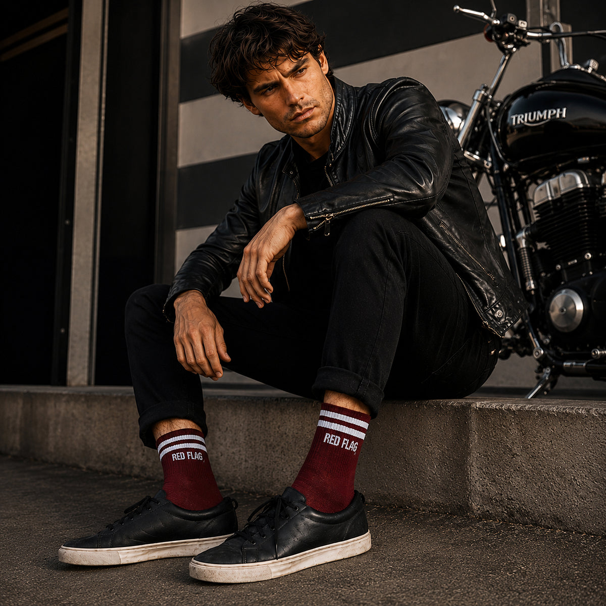 CHAUSSETTES RED FLAG