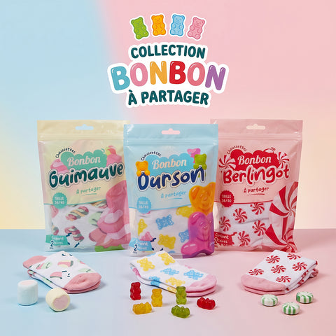 Pack Chaussettes Bonbon
