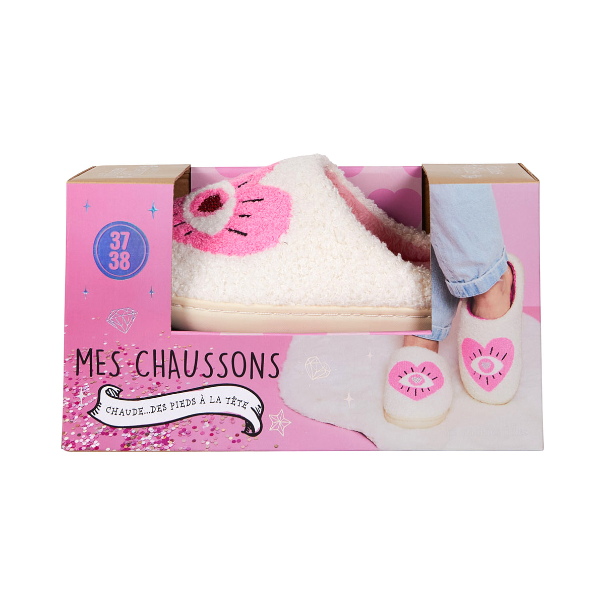 CHAUSSONS OEIL COEUR T39 40