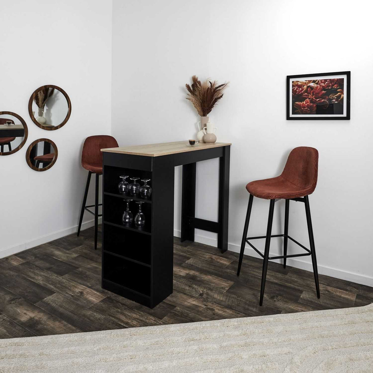 CHAISE DE BAR COTELE SCOTT TERRA