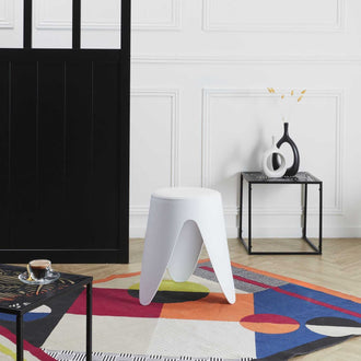 TABOURET EVE BLANC