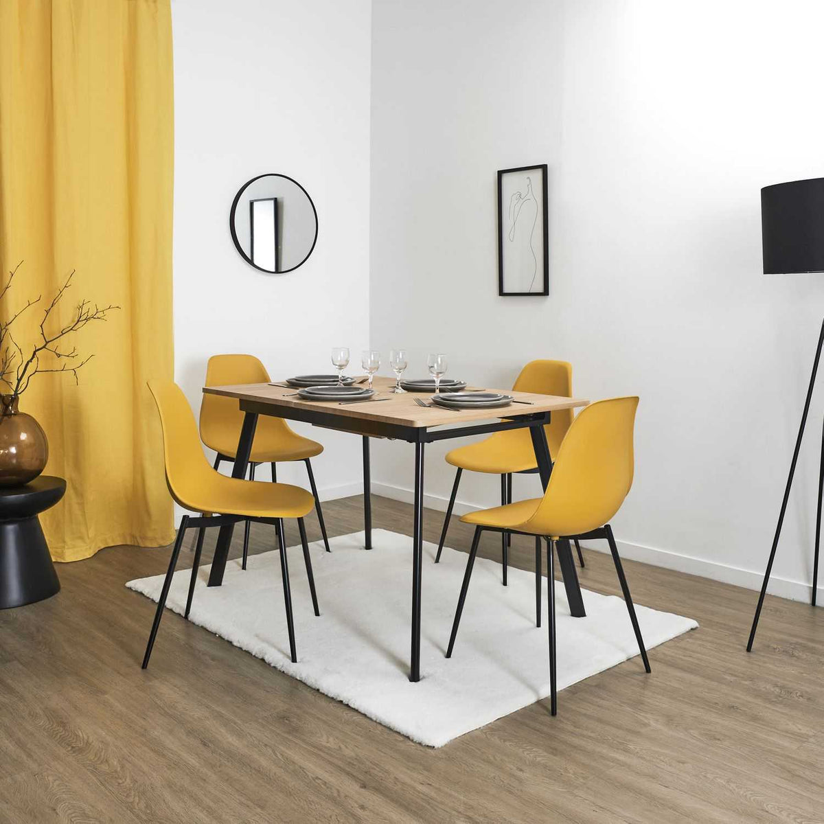 CHAISE GUSTAV JAUNE