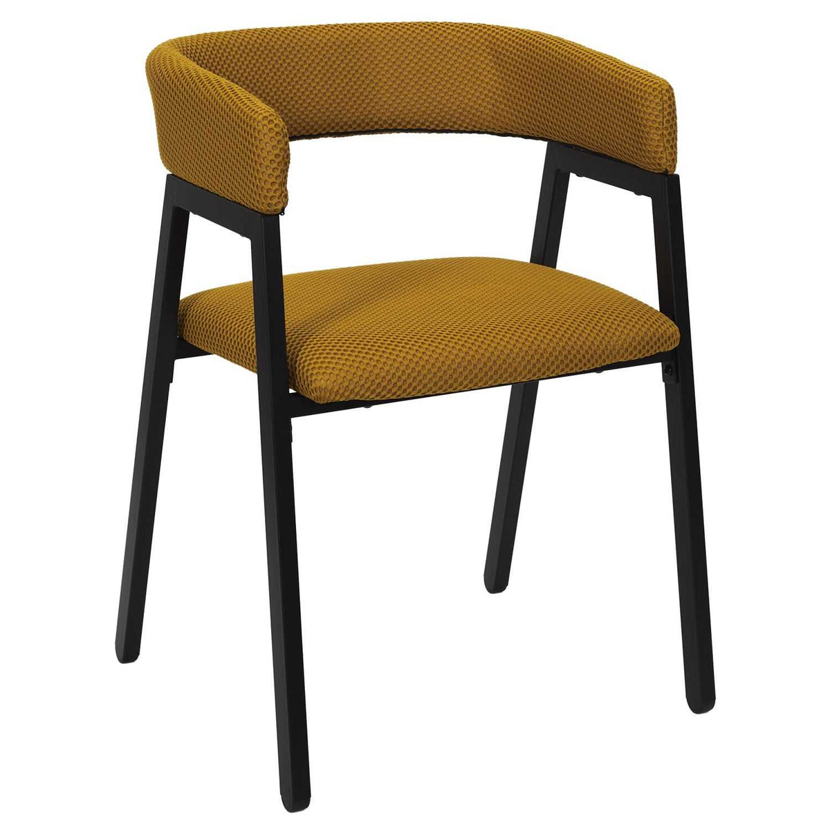 FAUTEUIL DESIGN ATOME JAUNE