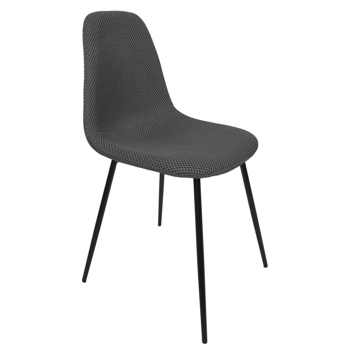 CHAISE ATOME GRIS