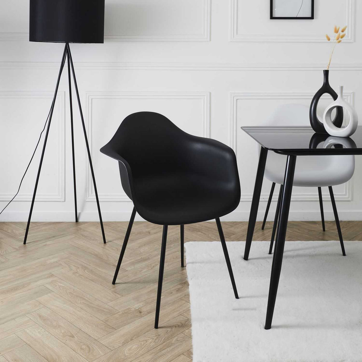 FAUTEUIL GUSTAV NOIR