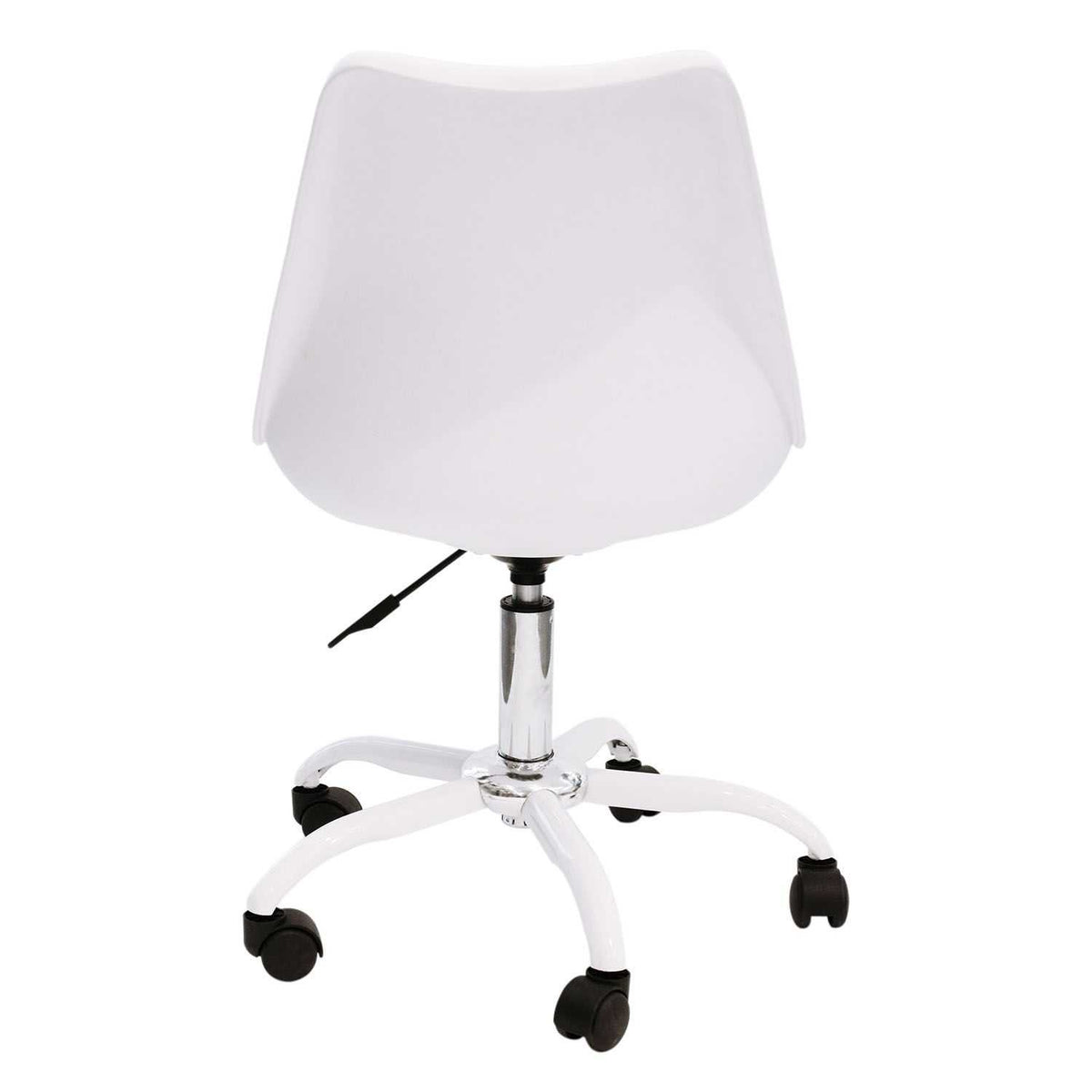 CHAISE A ROULETTES KIRUNA BLANC