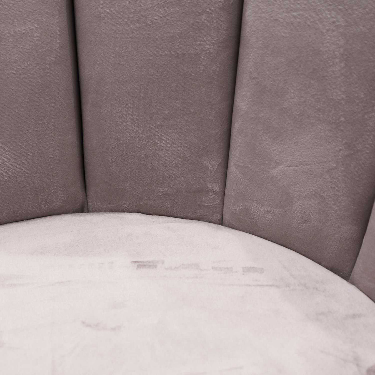 CHAISE ARIEL VELOURS GRIS