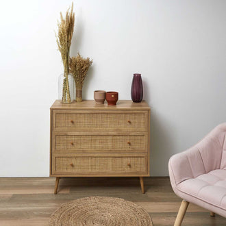 COMMODE 3 TIROIRS BALI