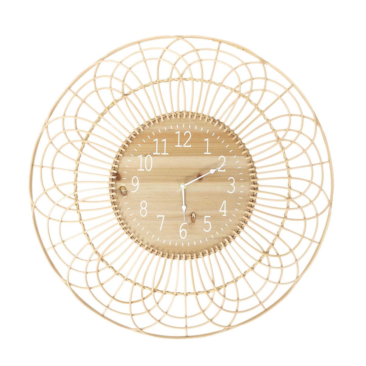 HORLOGE ROTIN 70CM