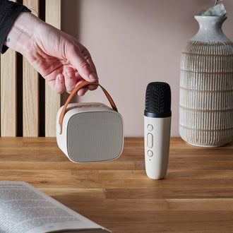 ENCEINTE ET MICRO KARAOKE DESIGN 5W