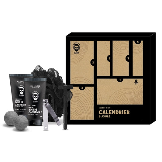 CALENDRIER BEAUTE 6 JOURS HOMME