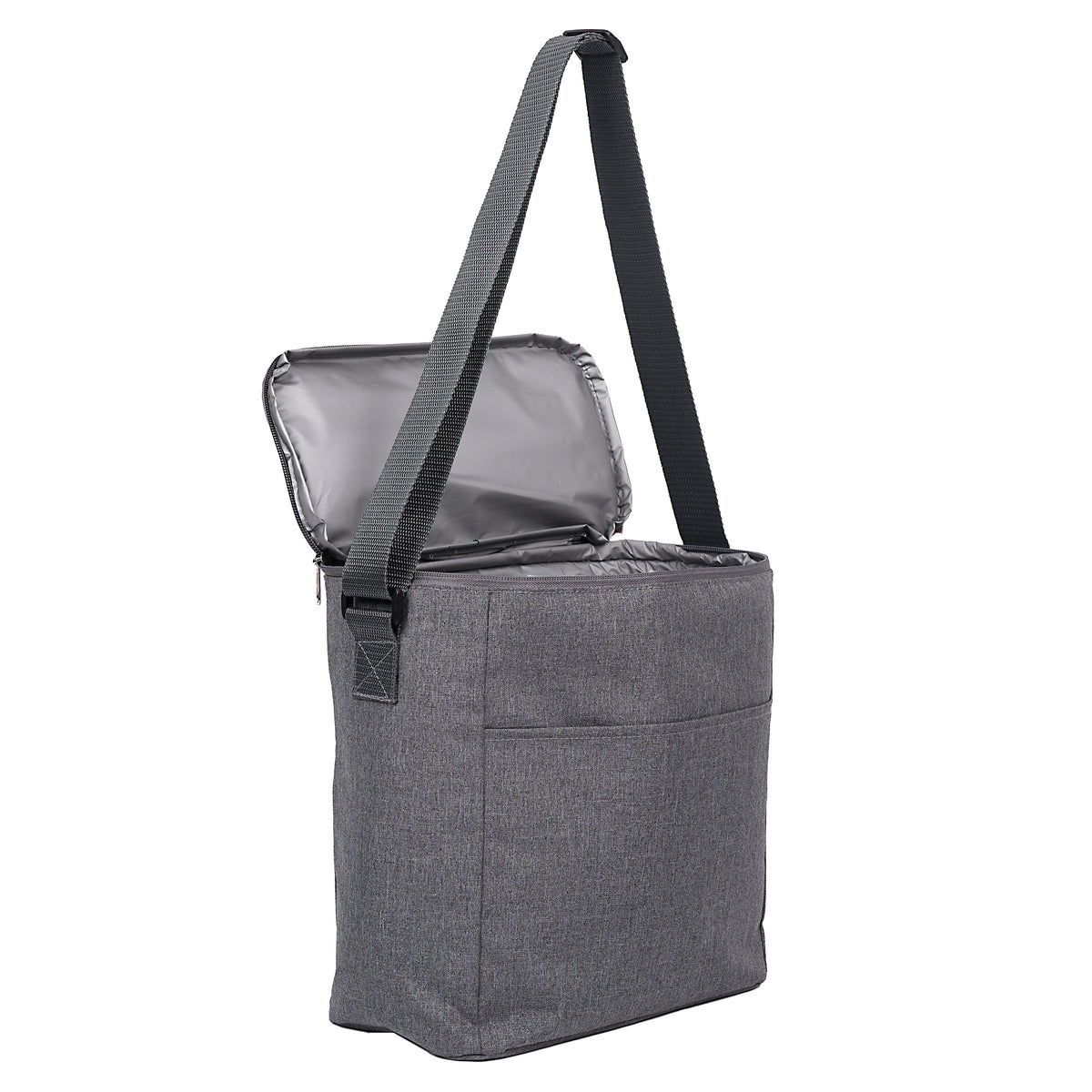 LUNCH BAG ISOTHERME GRIS ZIPPE 13L