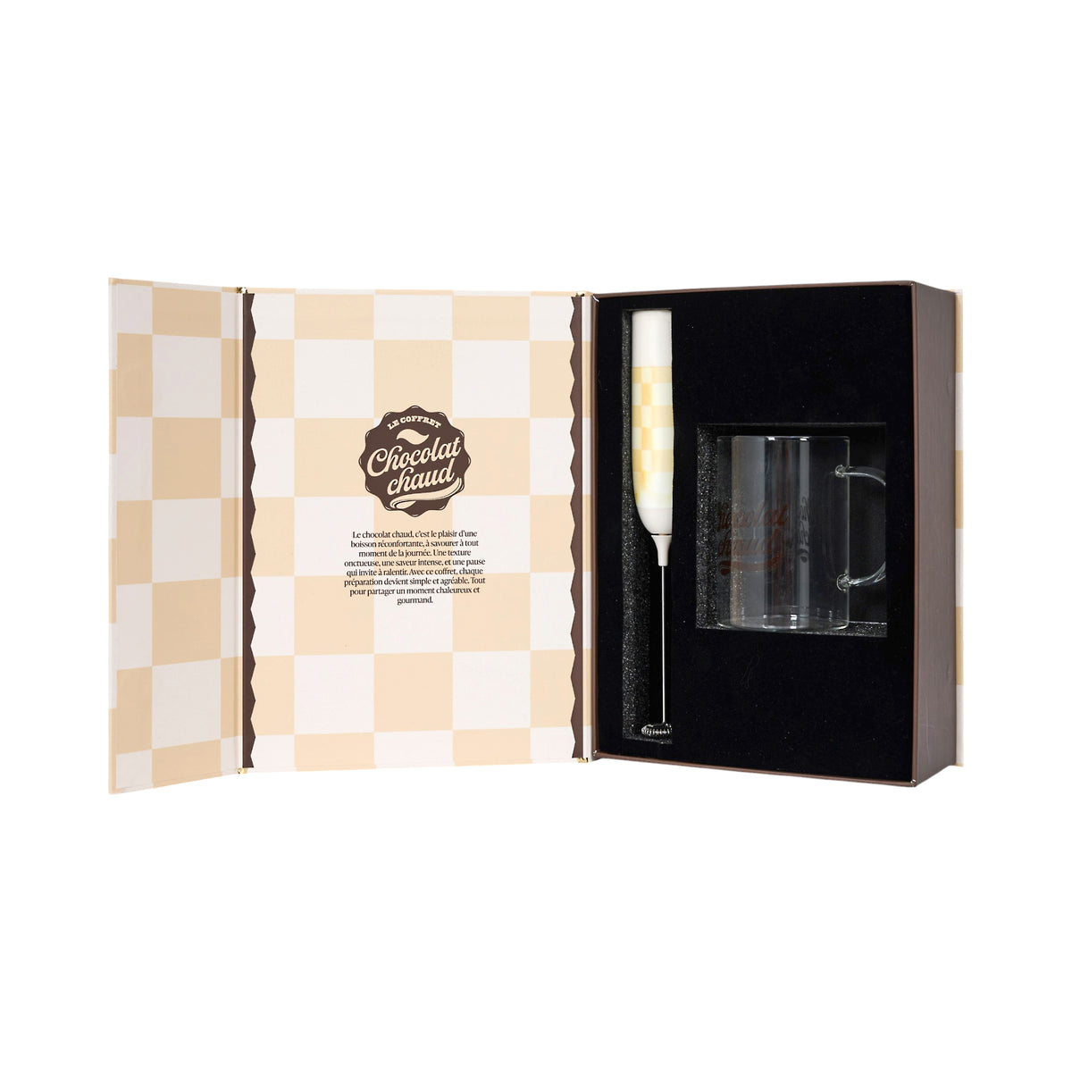COFFRET LIVRE CHOCOLAT CHAUD 2PCS