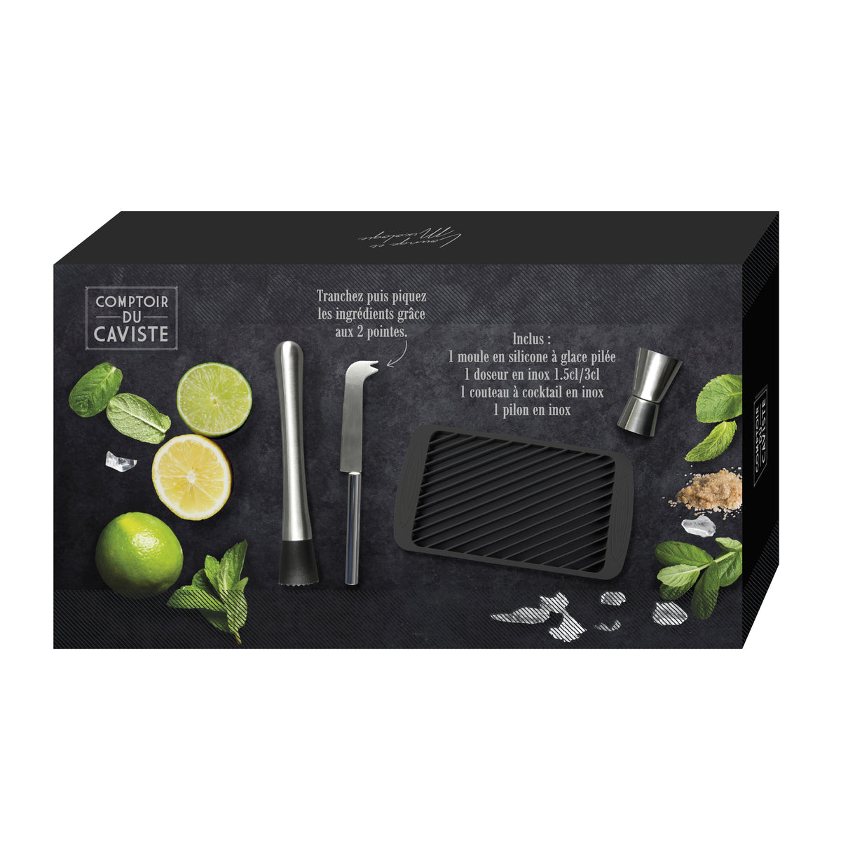 COFFRET A MOJITO 4 ACCESSOIRES