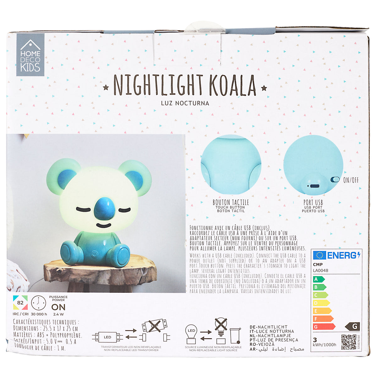 LAMPE VEILLEUSE KOALA