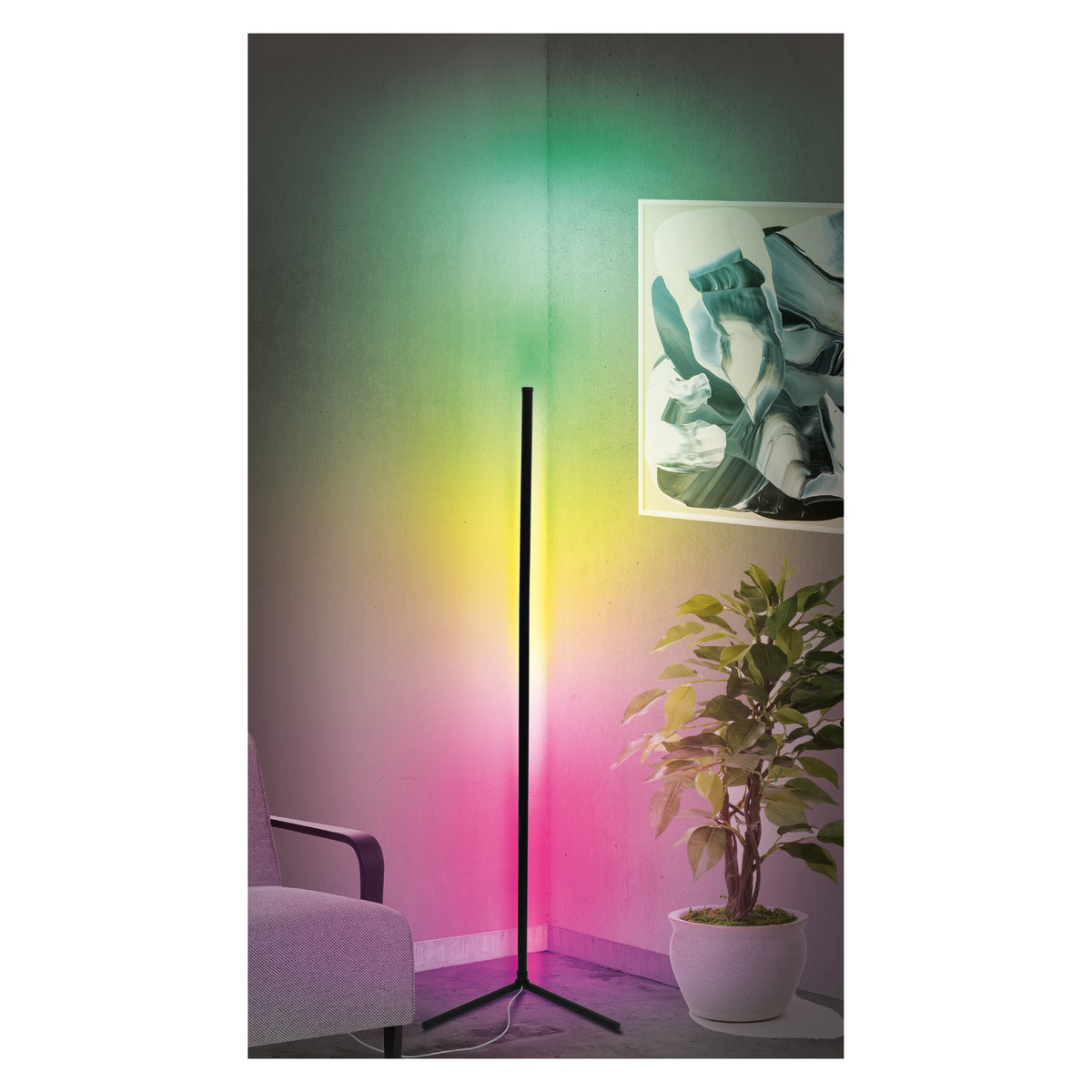 LAMPE TUBE LED ANGLE 140CM
