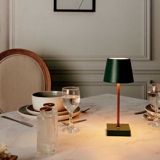 LAMPE LED DE TABLE TACTILE VERTE