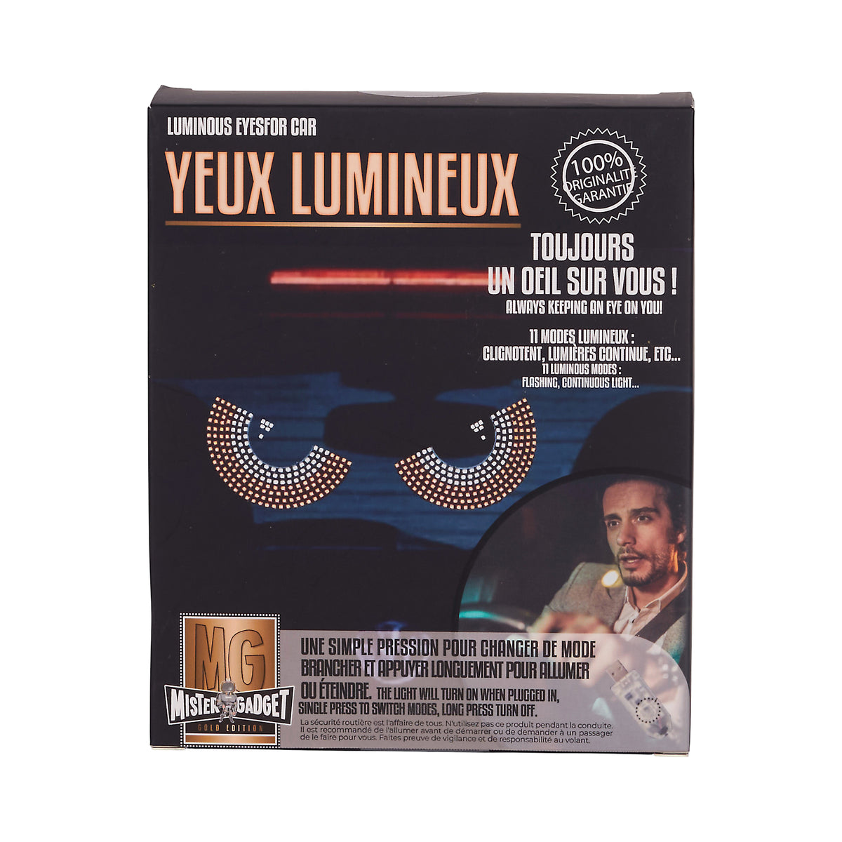 YEUX LUMINEUX POUR VOITURE