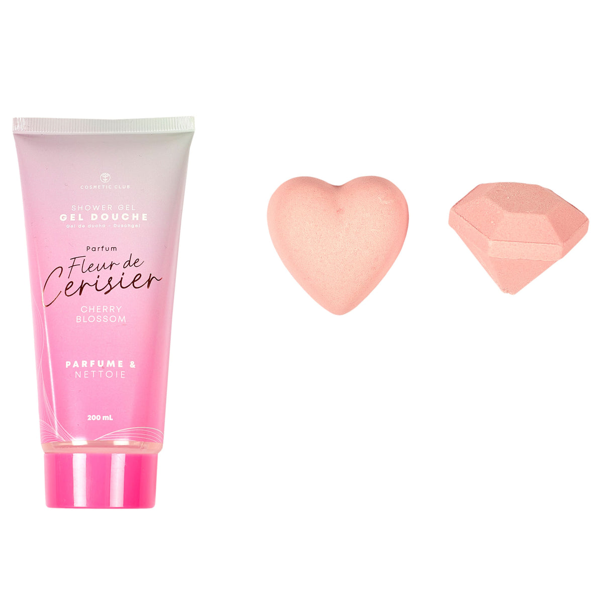 COFFRET BAIN FLEUR DE CERISIER 3 PCS
