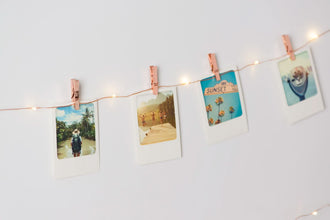 GUIRLANDE PHOTOS CLIPS ROSE GOLD