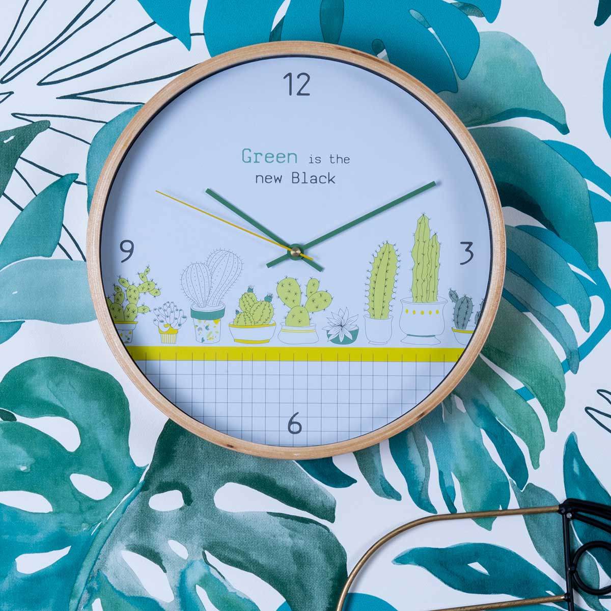 HORLOGE CACTUS